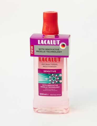 lacalut sensitive antibakteriski micelaren rastvor za usta 500ml
